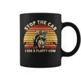 Stop The Car I See A Fluffy Cow Highland Cow Breeder Coffee Mug