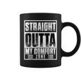 Straight Outta My Comfort Zone Self-Improvement Motivational Coffee Mug