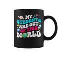 My Students Are Out Of This World Space Teacher Cute Groovy Coffee Mug