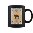 Tarot Card The Dog Rafeiro Do Alentejo Celestial Galaxy Coffee Mug