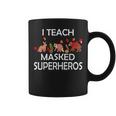 I Teach Masked Superheroes Pumpkin Animals Lovers Pumpkin Coffee Mug