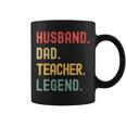 Teacher Husband Dad Legend Retro Vintage Dad Fathers Day Gift For Womens Gift For Women Coffee Mug