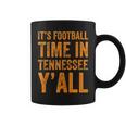 Tennessee Football It's Football Time In Tennessee Yall Vol Coffee Mug