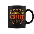 Thankful For Coffee Fall Autumn Leaves Thanksgiving For Coffee Lovers Coffee Mug