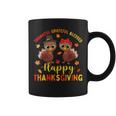 Thankful Grateful Blessed Thanksgiving Turkey Girls Coffee Mug