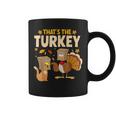 Thanksgiving Fake Cat Turkey Cat Owner Holiday Coffee Mug