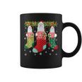 Three Maltese Dog In Socks Ugly Christmas Sweater Party Coffee Mug