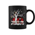 Three Nordic Gnomes Winter Christmas Swedish Elves Xmas 2023 Coffee Mug