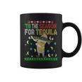 Tis The Season For Tequila Dabbing Ugly Christmas Alcohol Coffee Mug