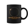 Total Solar Eclipse 2024 Marble Falls Texas Path Of Totality Coffee Mug