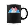 Transgender Pride Mountains Lgbtq Minimalist Trans Ftm Mtf Coffee Mug