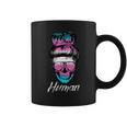 Transgender Skull Girl Halloween Trans Pride Human Mtf Ftm Coffee Mug
