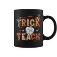 Trick Or Teach Retro Halloween Teacher Costume Coffee Mug