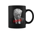 Trump Georgia Shot Legend Not Guilty Stamp Coffee Mug