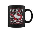 Ugly Christmas Sweater Dabbing Santa Coffee Mug