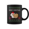 Ugly Christmas Sweater For Hamster Ugly Xmas Coffee Mug