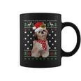Ugly Sweater Christmas Shih Tzu Dog Puppy Xmas Pajama Coffee Mug