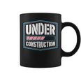 Under Construction Transgender Pride Transitioning Mtf Ftm Coffee Mug