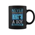 Never Underestimate A Boy With A Bow Arrow Archery Archer Coffee Mug
