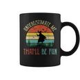 Underestimate Me Thatll Be Fun Vintage Witch Halloween Halloween Funny Gifts Coffee Mug