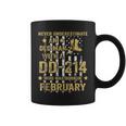 Never Underestimate An Old Man With A Dd-214 February Coffee Mug