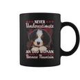 Never Underestimate An Old Woman With A Bernese Mountain Coffee Mug