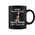 Never Underestimate An Old Woman With Greyhound Coffee Mug