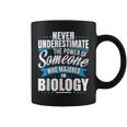 Never Underestimate The Power Of Biology Major Coffee Mug
