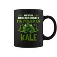 Never Underestimate The Power Of Kale Healthy VeganCoffee Mug