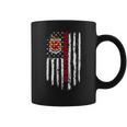 Uss Saratoga Cva60 American Flag Coffee Mug