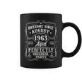 Vintage August 1963 60 Year Old 60Th Birthday Gift For Women Coffee Mug
