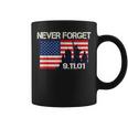Vintage Design American Flag Never Forget Patriotic 911 Coffee Mug