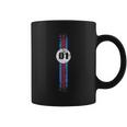 Vintage Motorsport Livery With Classic Race Car Color Stripe Coffee Mug