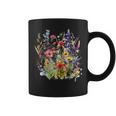 Vintage Nature Lover Botanical Floral Aesthetic Wildflowers Coffee Mug