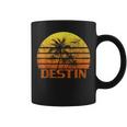 Vintage Retro Beach Vacation Destin Fl Florida Sunset Florida Gifts & Merchandise Funny Gifts Coffee Mug