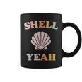 Vintage Retro Shell Yeah Beach Tropical Vacation Gifts Vacation Funny Gifts Coffee Mug