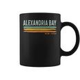 Vintage Stripes Alexandria Bay Ny Coffee Mug