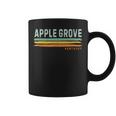 Vintage Stripes Apple Grove Ky Coffee Mug