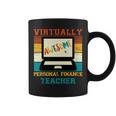 Virtually Awesome Personal Finance Teacher Retro & Women Coffee Mug