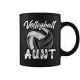 Volleyball Aunt For Family Matching Player Team Auntie Coffee Mug
