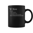 W Rizz Meaning Definition Funny Meme Quote Coffee Mug