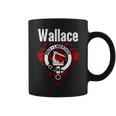 Wallace Clan Scottish Name Coat Of Arms Tartan Gift For Womens Coffee Mug