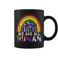 We Are All Human Lgbt Flag Gay Pride Month Transgender Lgbtq Coffee Mug