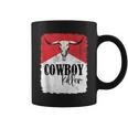Western Southern Bull Skull Cowboy Killer Cowgirl Rodeo Rodeo Funny Gifts Coffee Mug