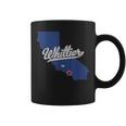 Whittier California Ca Map Coffee Mug
