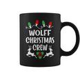 Wolff Name Gift Christmas Crew Wolff Coffee Mug