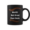 Worlds Best Great Dane Uncle Coffee Mug