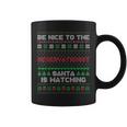 Xmas For Reservationist Reservationist Ugly Sweater Coffee Mug