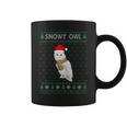 Xmas Snowy Owl Ugly Christmas Sweater Party Coffee Mug