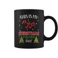 Xmas Tree With Light Cheerleader Ugly Christmas Sweater Coffee Mug